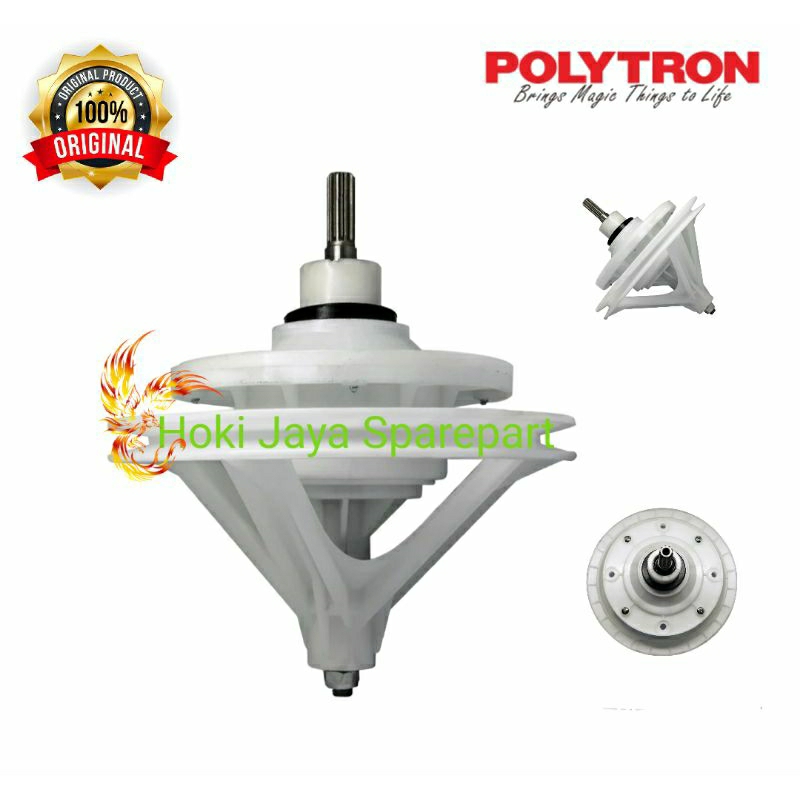 Gearbox Mesin cuci 2 Tabung POLYTRON PWM 9368