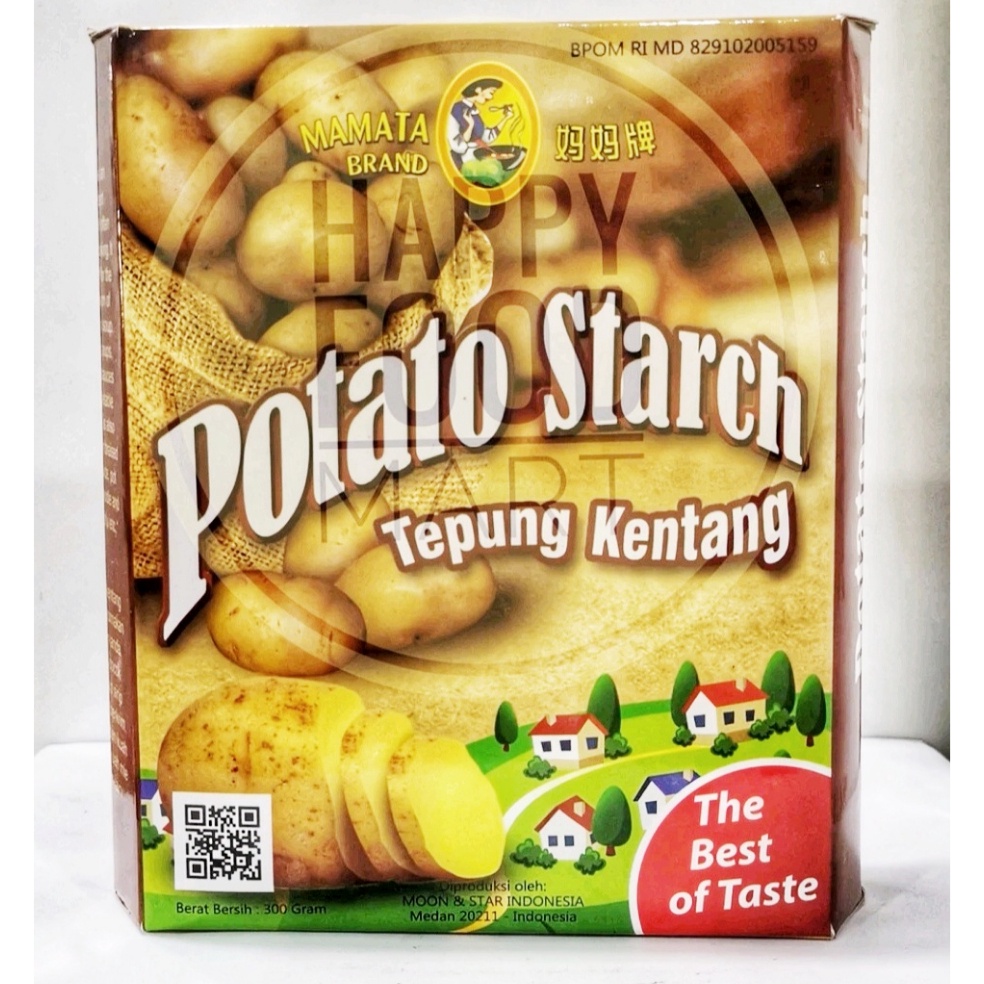 

[EE0] [PROMO SPESIAL] MAMATA POTATO STARCH 300G / TEPUNG KENTANG SERBAGUNA 72