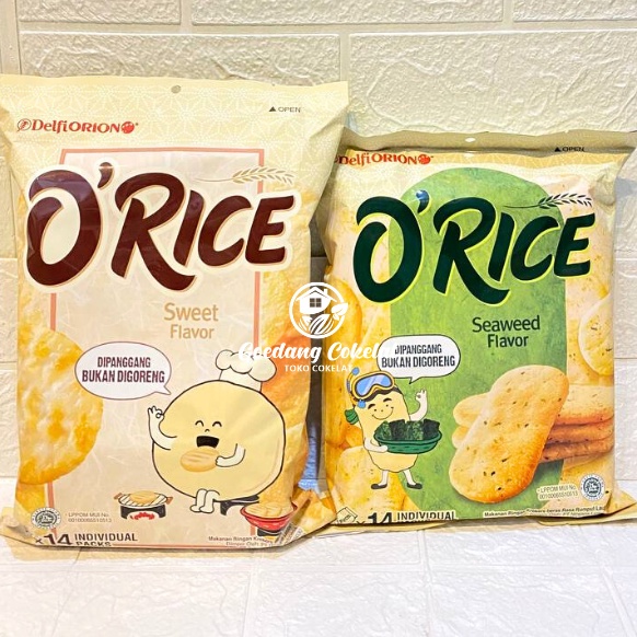 

[☻A28\] Delfiorion Delfi Orion O’Rice O Rice Orice Crackers Krekers Beras Sweet Seaweed 151.2gr [218]