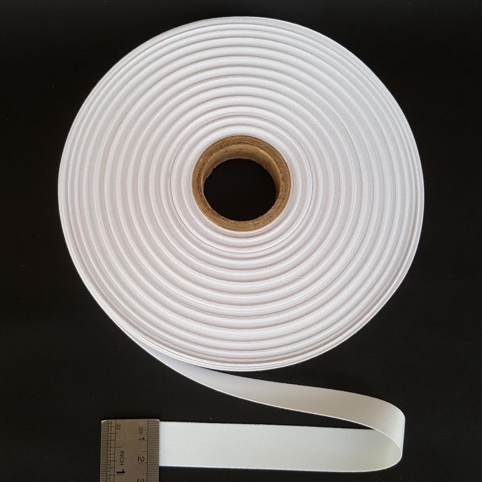 

[RCP] Bahan Tali Tissue Lanyard Id Card Roll Bahan Tali Pita Tisue ID Card Sublim Printing Gantungan Id Card Tisu 2cm 9591