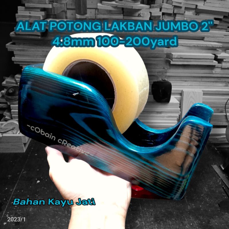 TAPE CUTTER LAKBAN 2 inchi DISPENSER TAPE ISOLASI BESAR