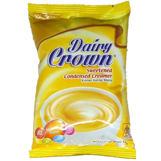 

[★X21$] Susu Krimer Kental Manis Dairy Crown 1 Kg [178]