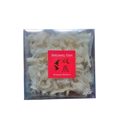 

[✣B30<] SHUANG YAN - Sarang Burung Walet Kering - Shuang Yan - Patahan Kecil / Hancuran Besar - 1 Gram Paling Laris