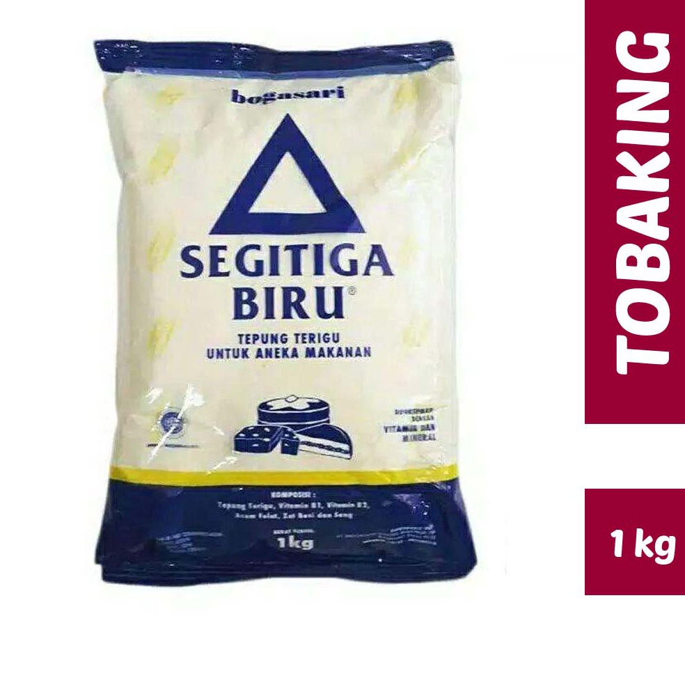 

[✾E61/] Tepung Terigu Segitiga Biru 1 kg [162]