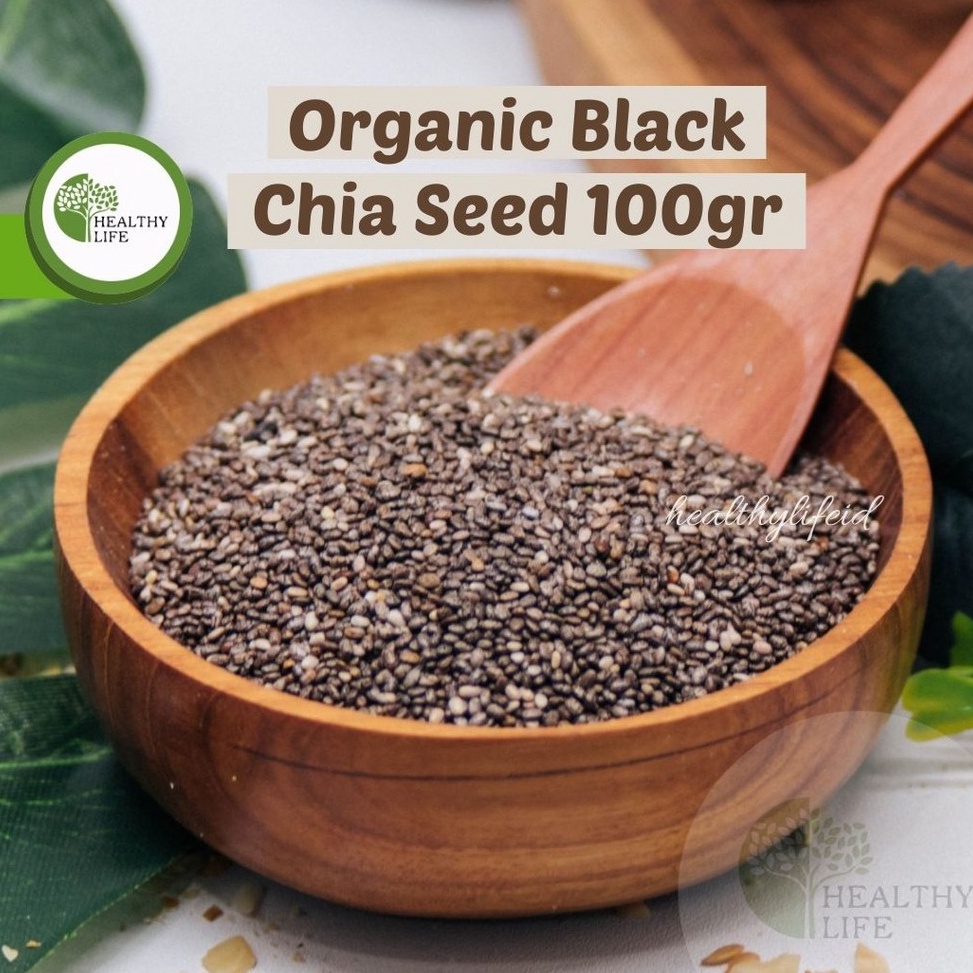 

95 Organic Black Chia Seed Mexico 100gr 4590