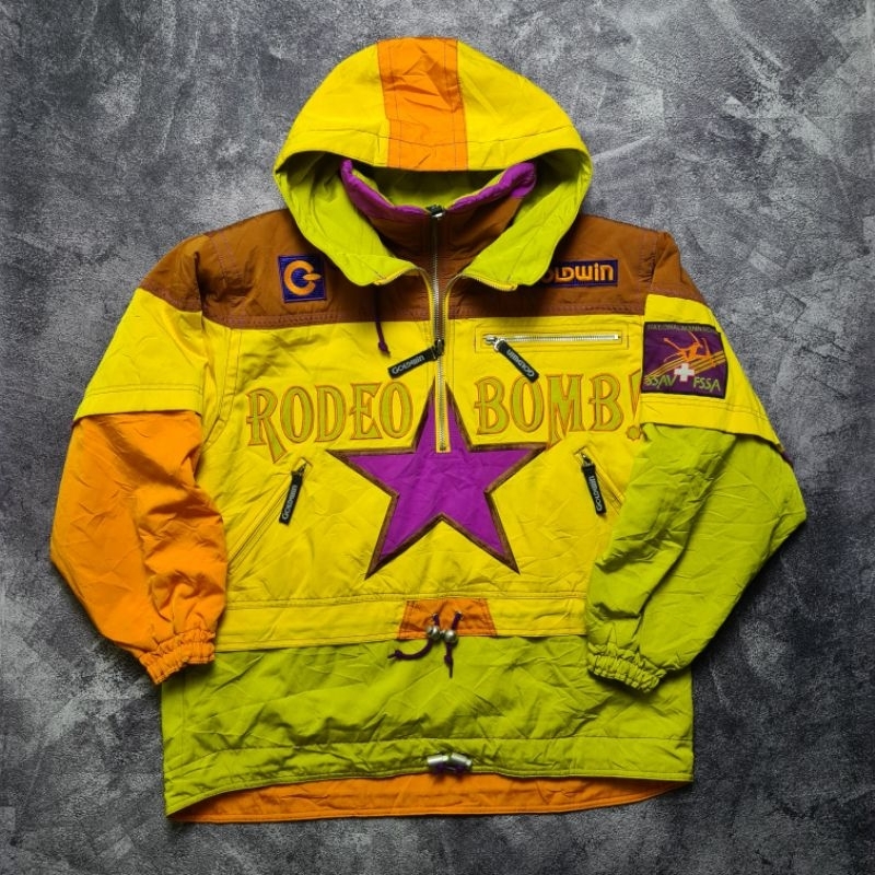 Jaket Snowboard Goldwin Rodeo Vintage Bekas Second