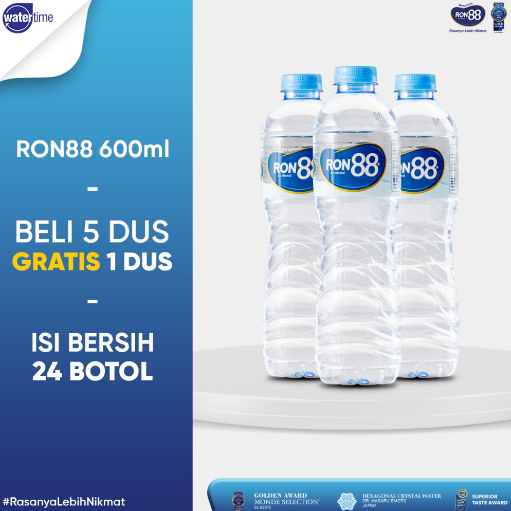 

COD Paket Ron88 600ml minimal 5 karton bonus 1 karton 10044