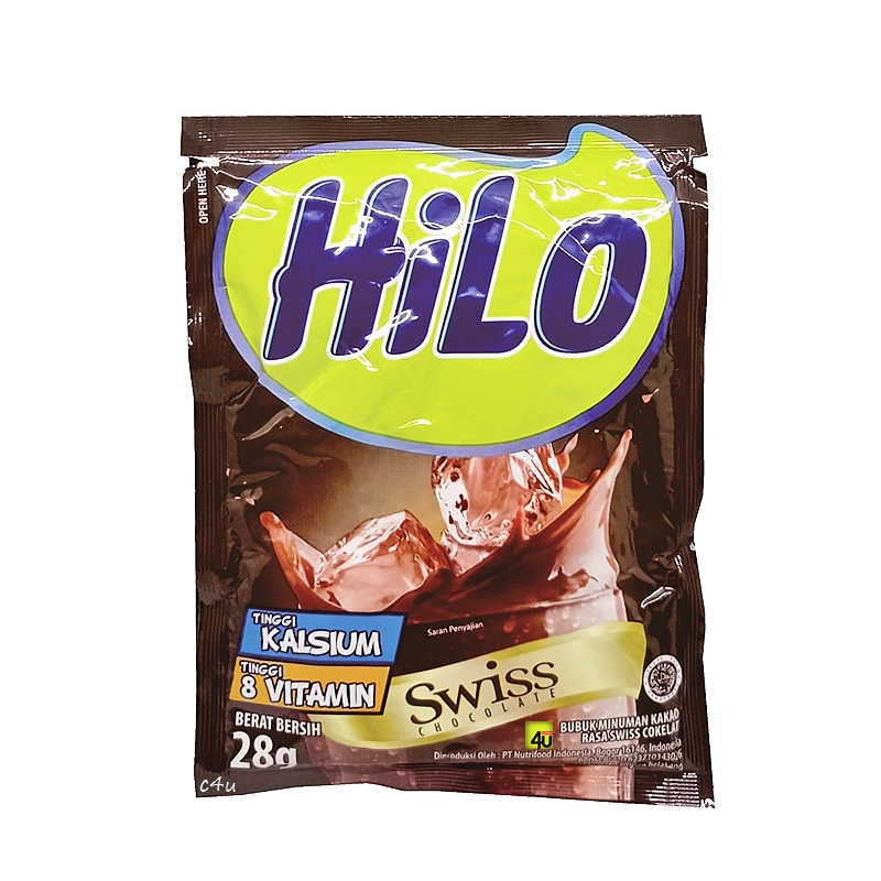 

HiLo swiss chocolate 140 gram (5 sachet @28 gram)