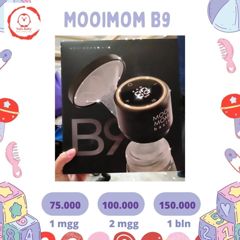 Sewa pompa asi Mooimom B9