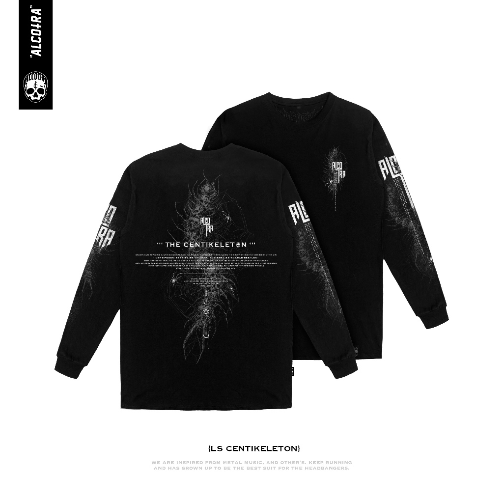 LS CENTIKELETON // LONGSLEEVE CENTIKELETON ALCOTRA / KAOS LENGAN PANJANG ALCOTRA