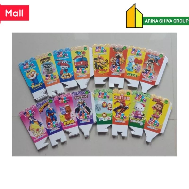 

300 LEMBAR KERTAS POPCORN 12 × 6 BAHAN DUPLEK POPCORN BERKUALITAS | KARDUS KEMASAN POPCORN UKURAN 12 × 6 PRODUK TERBARU | DUS POPCORN 12 × 6 MURAH | TOKO POPCORN OFFICIAL | SHIVACORP 216