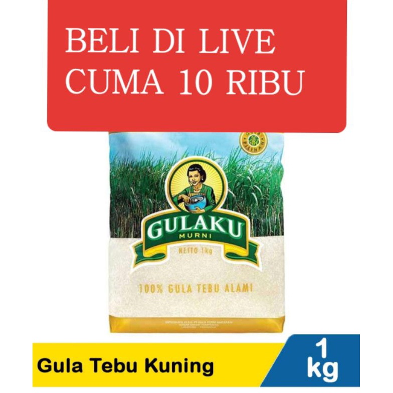 

[7YJ] gula pasir gulaku 1kg kuning ➺Kirim Sekarang