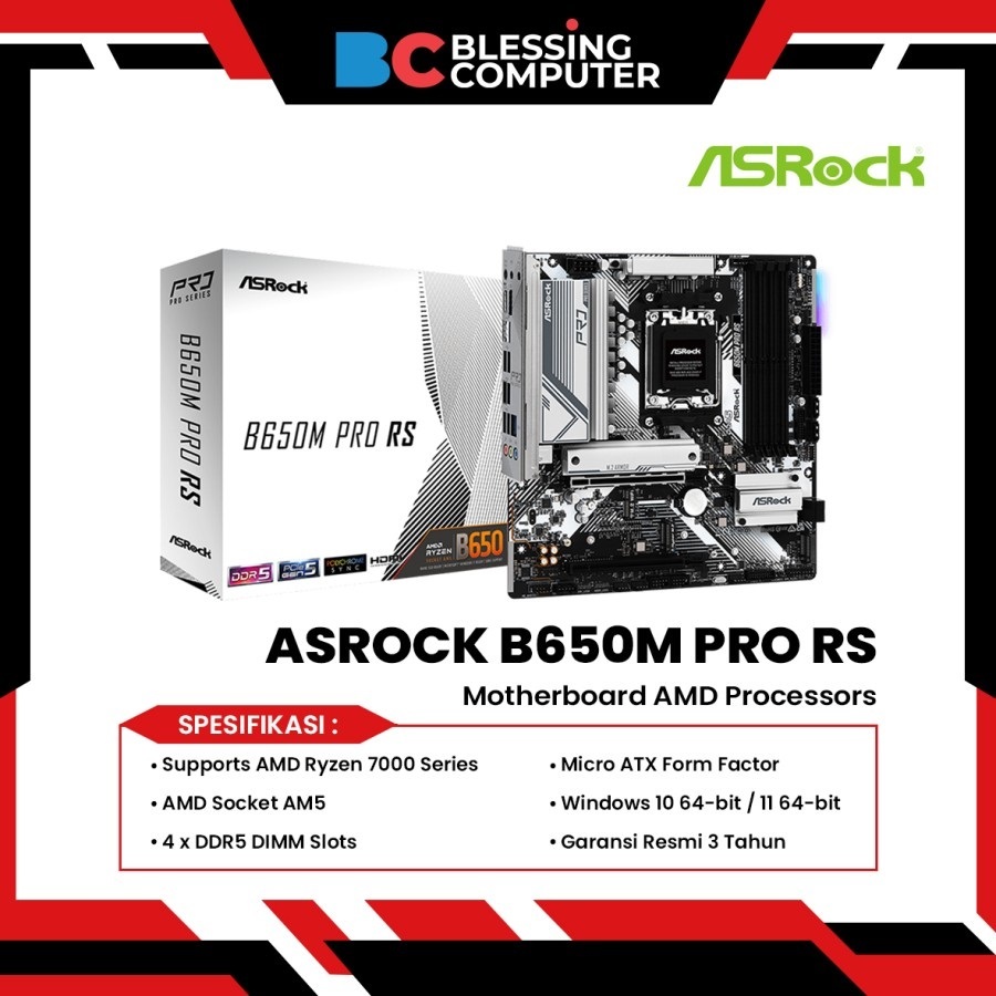Motherboard ASROCK B650M PRO RS