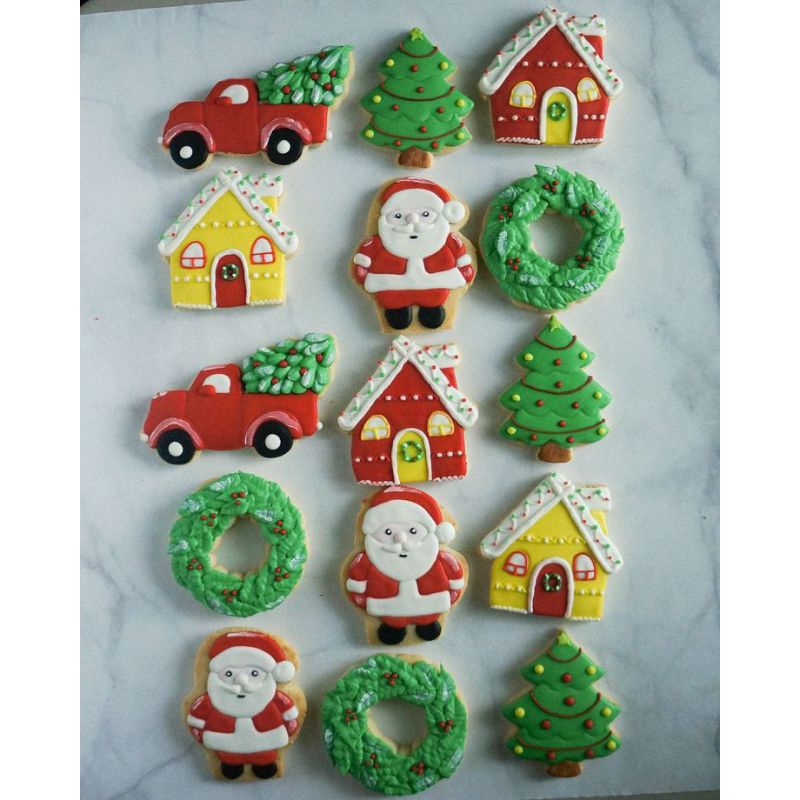 

Catanova Butter Cookies Kukis Hias Natal Christmas Gingerbread Snowman