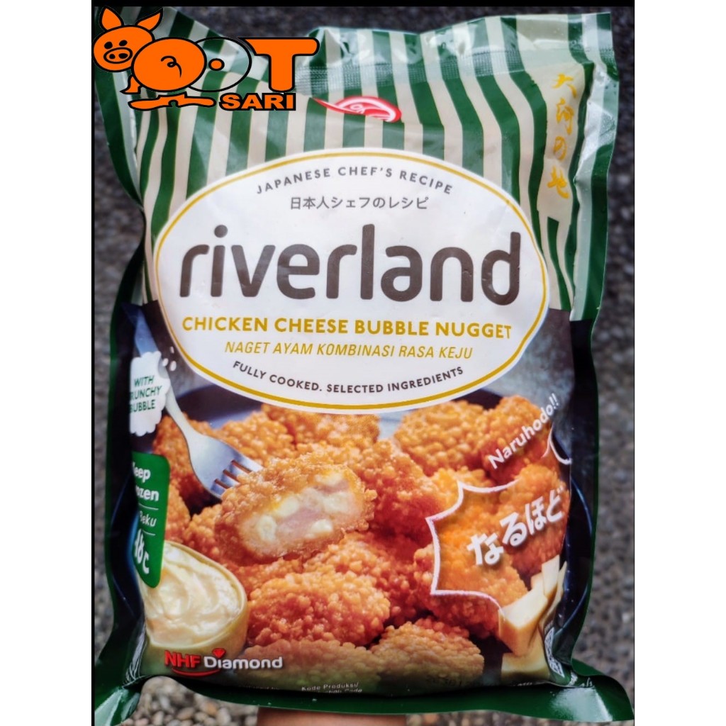 

Riverland Chicken Cheese Bubble Nugget 500 Gr