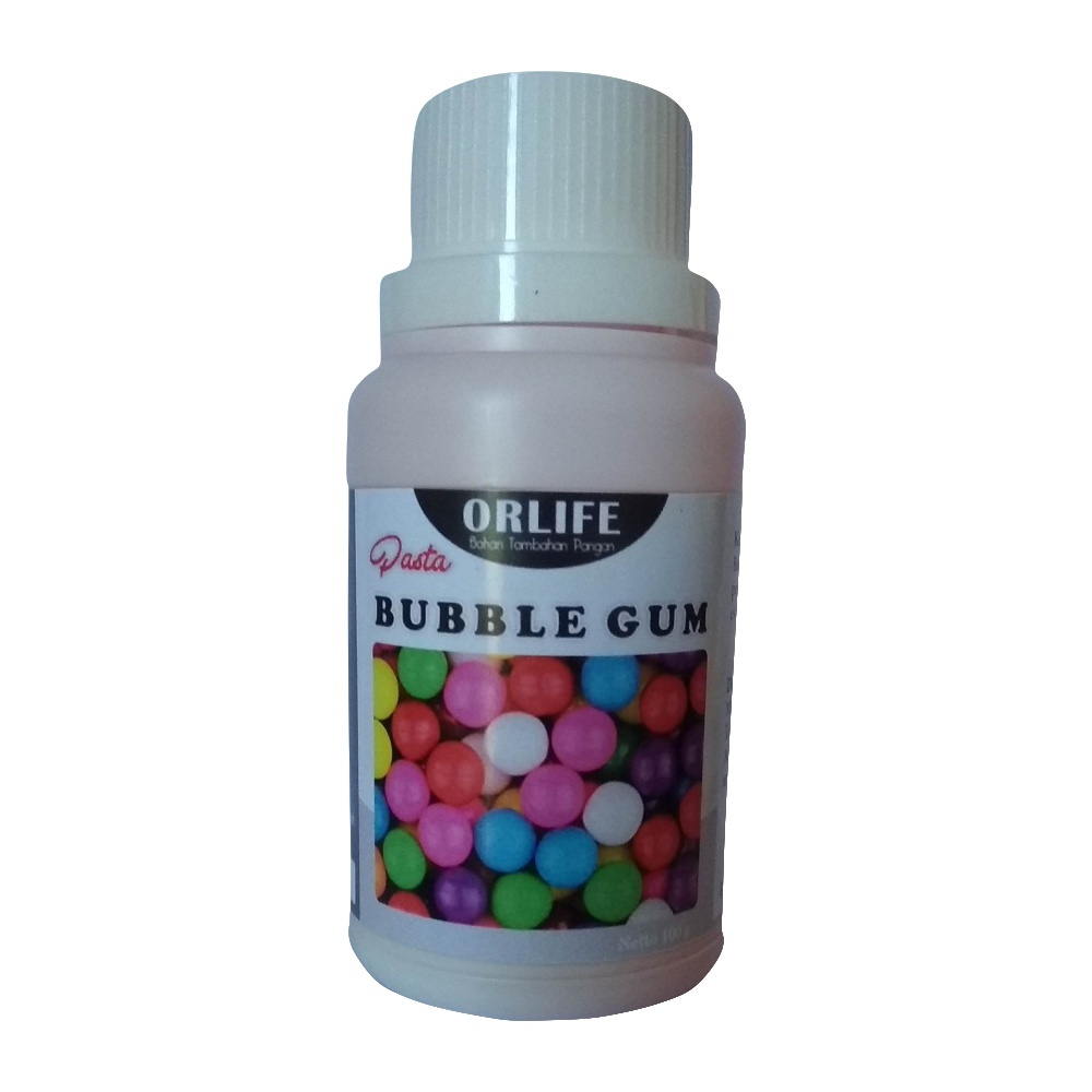 

✨TERBARU✔️Pasta Rasa Plain Bubblegum Atau Permen Karet Bening Orlife 100 Gram