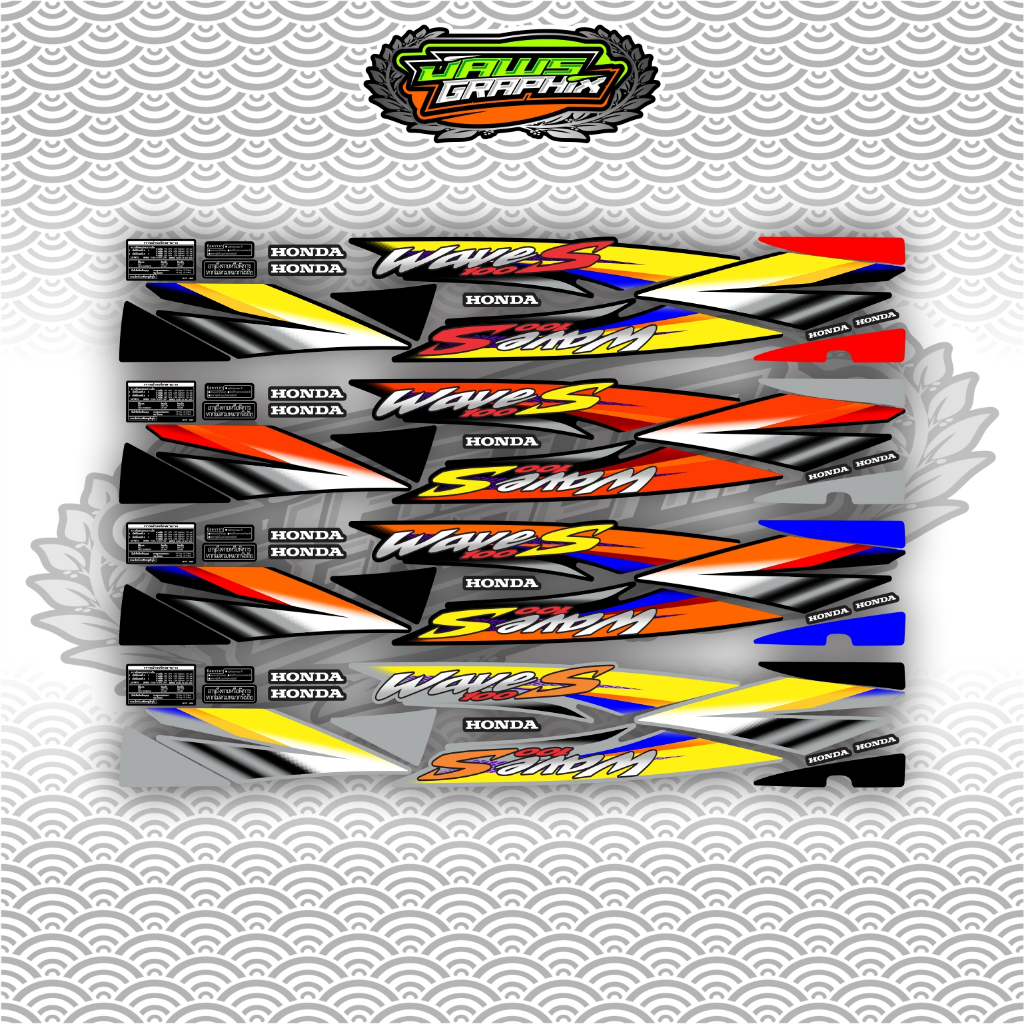 STRIPING SUPRA X / STRIPING SUPRA FIT / STRIPING WAVE S 100 110 2003