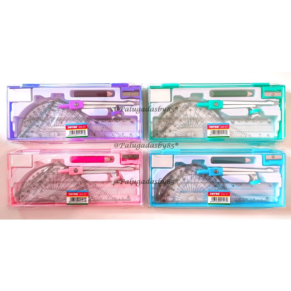 

[PRODUK JQ7AV81] Jangka Set JOYKO MS-87 / Math Set JOYKO ( 1 Set) Terlaku.! ̿ ̿̿: