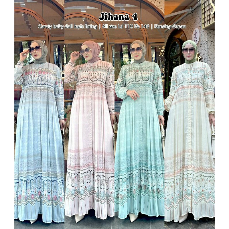 Jihana 4 Dress /fashion muslim