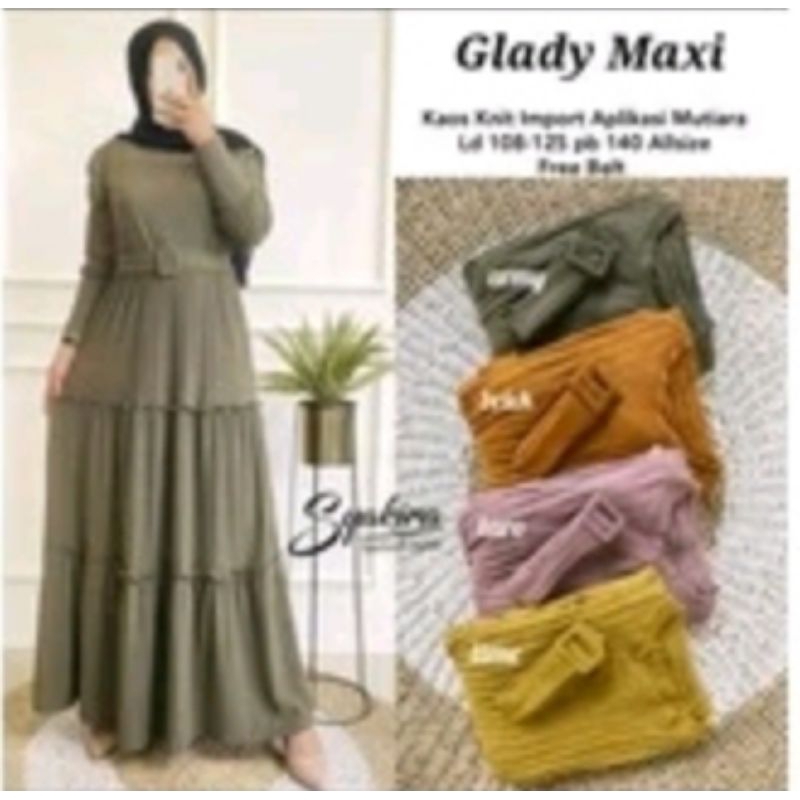gamis knit import