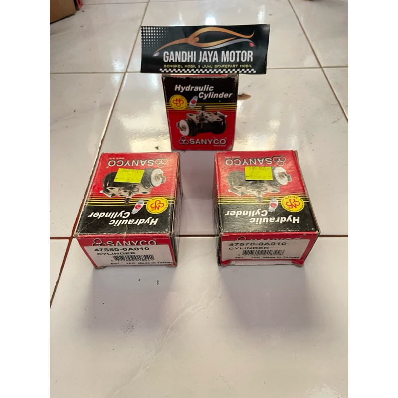 WHEEL CYLINDER/MASTER REM  BELAKANG TOYOTA SOLUNA 00-03 SANYCO