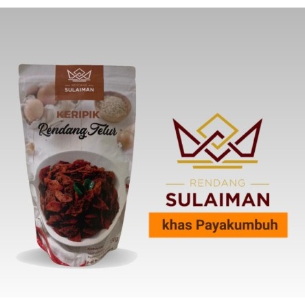

Keripik Rendang Telur 150 gr Rendang Sulaiman