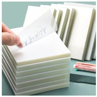 

Kertas Notes Transparan 50 Lembar Label Stickers PET Kertas Memo Kertas Tempel Anti Air Untuk Sekolah