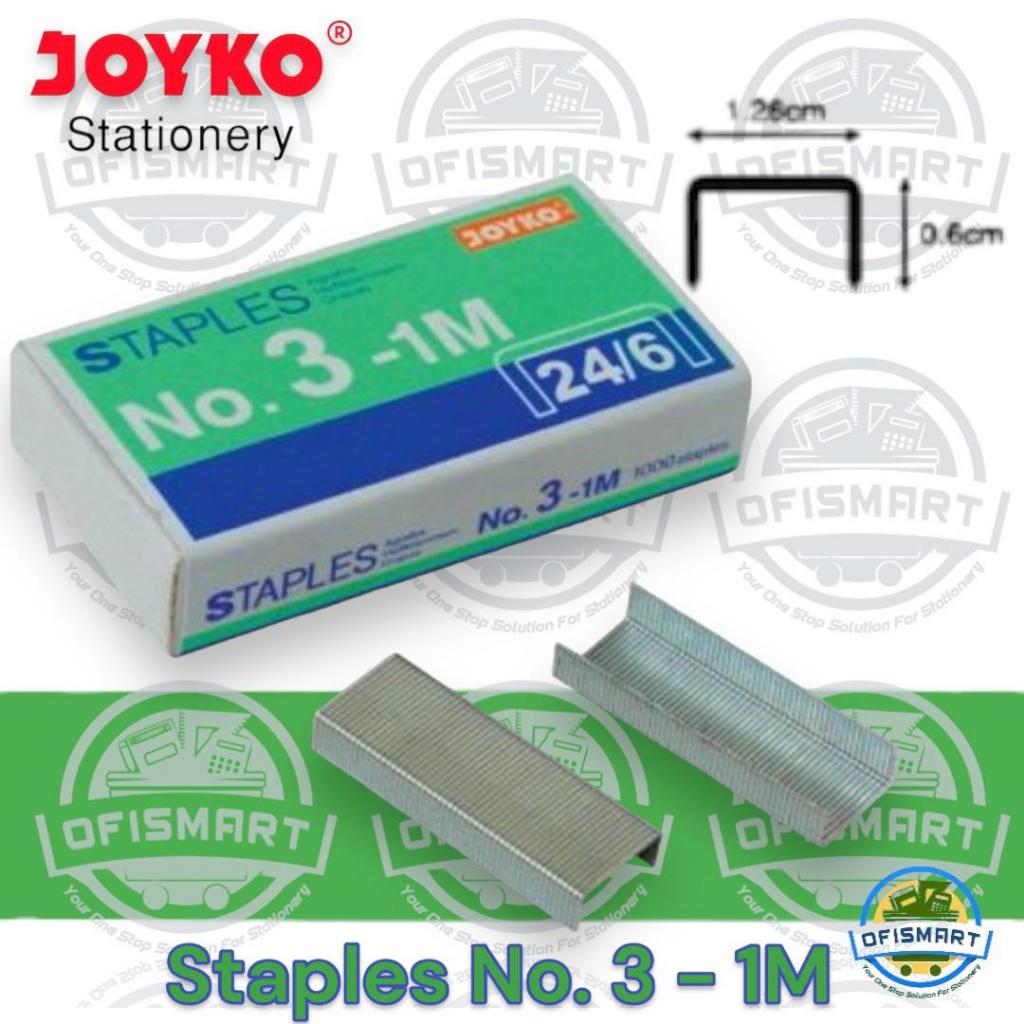 

Joyko Staples Isi Stapler No 3 - 1M | @1Box Kecil