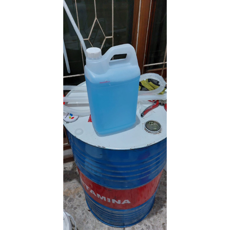 Avgas Biru Bensol biru murni