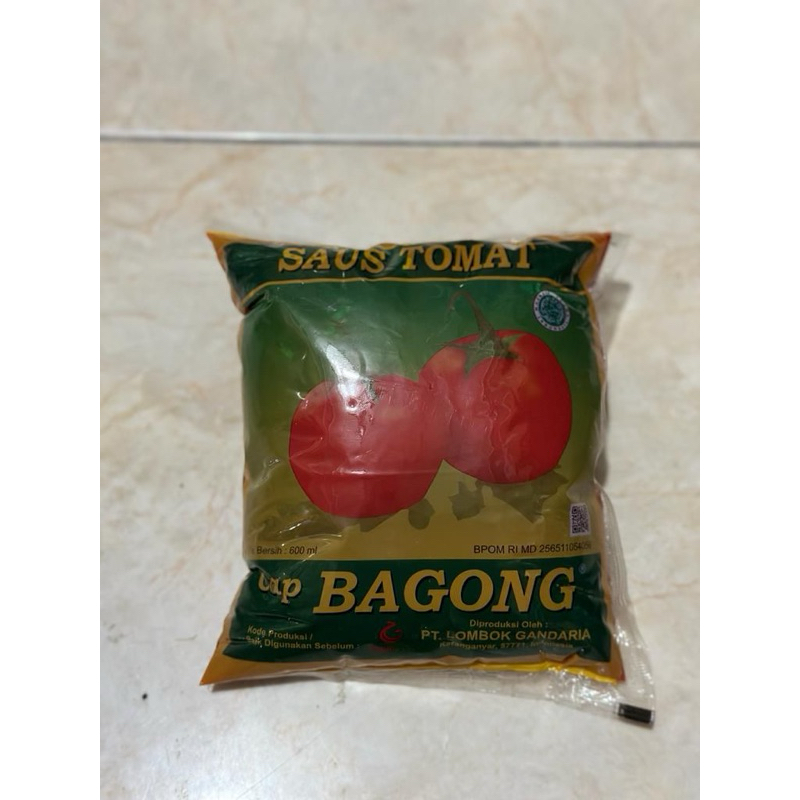 

Saos Tomat cap Bagong sachet 600ml