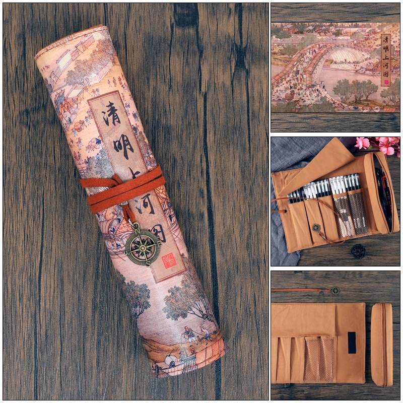 

Tempat Pensil Produk Baru untuk Siswa Sekolah Dasar dan Menengah, Pria dan Wanita, Kapasitas Besar, Selebriti Internet Sederhana, Mode Nasional, Tas Pensil Gaya Kuno, Kotak Pensil, Kotak Alat Tulis