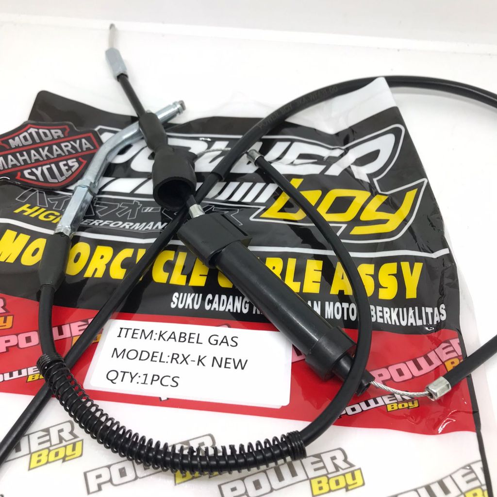 KABEL GAS YAMAHA RXKING RXZ YZ RXS RXK 2KABEL 2CABANG
