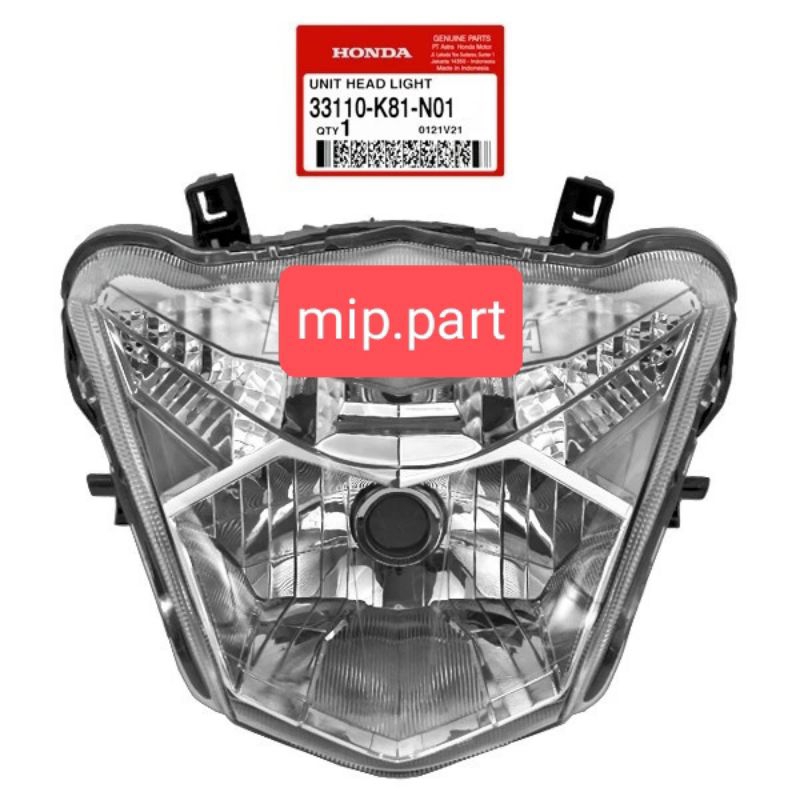 reflektor lampu depan beat fi new eco beat street eco ORIGINAL AHM berkualitas