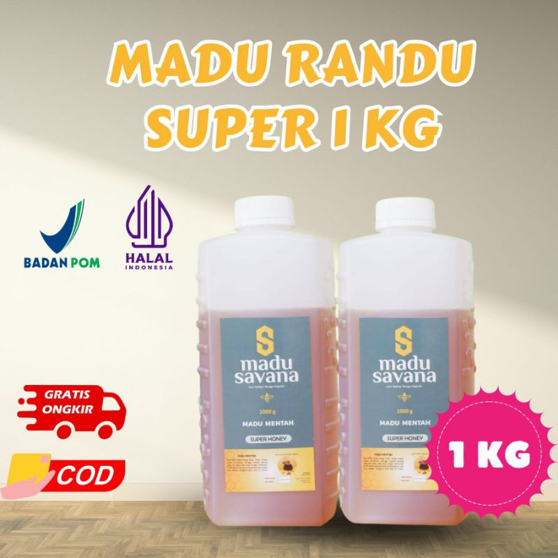 

Madu Asli Randu Super Honey Madu Savana