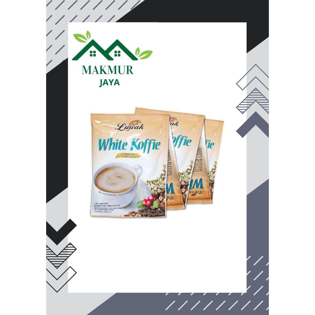 

Luwak White Coffe 1 Renceng isi 12 Pcs