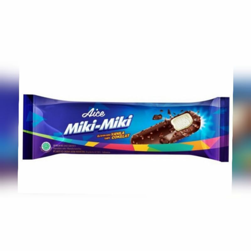 

Es Krim AICE Miki Miki Vanila Coklat isi 10 pcs (free ice gel)