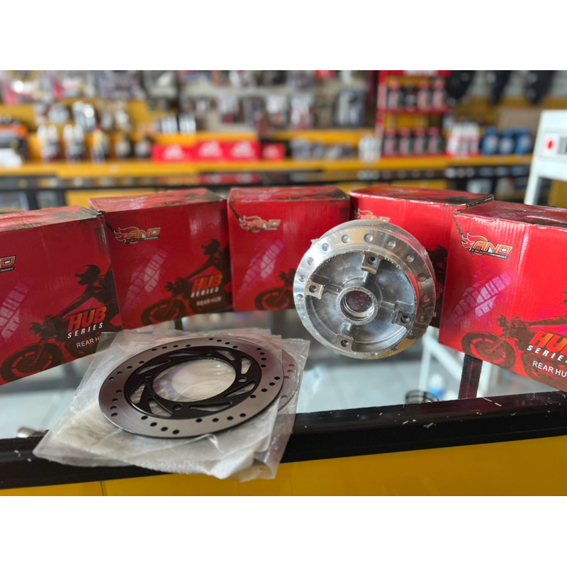 Tromol belakang Ninja 150 Ninja R RR SS Merk ANd