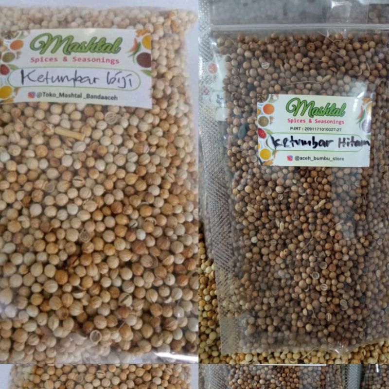 

Ketumbar Hitam | Ketumbar Putih Biji Super 250 g