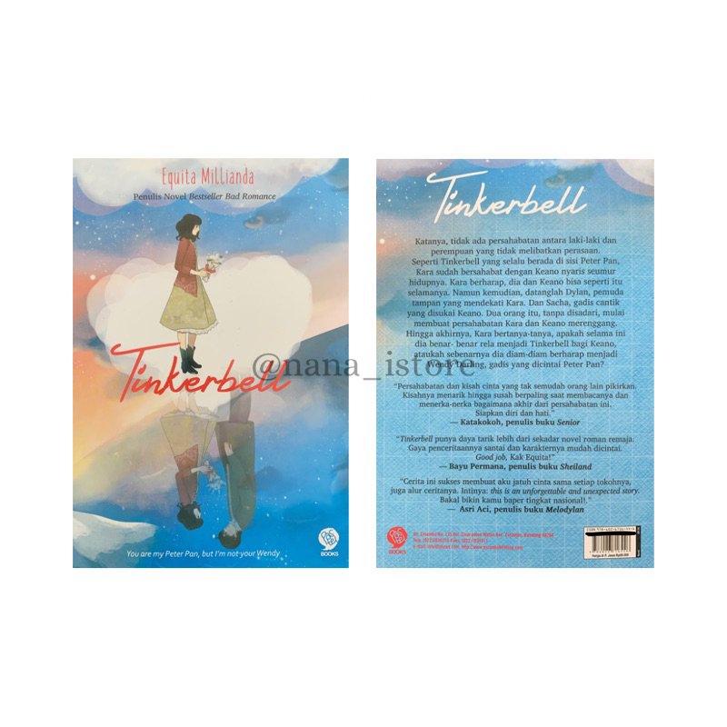 (SECOND HAND) Tinkerbell by Equita Millianda buku novel romance Indonesia