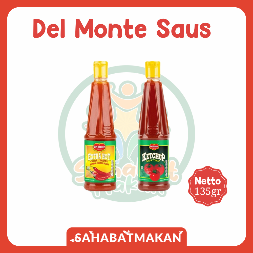 

Saus Tomat & Saus Sambal Del Monte Botol — Sahabat Makan Sayur Jogja