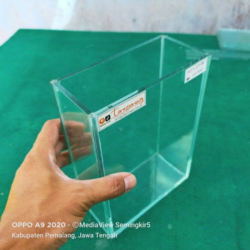 Aquarium Mini Aquarium Ikan Cupang Soliter Cupang