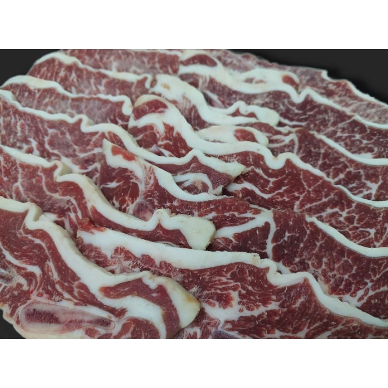 

US Short Ribs Beef / Galbi Bone-in Daging Import HALAL 500GR