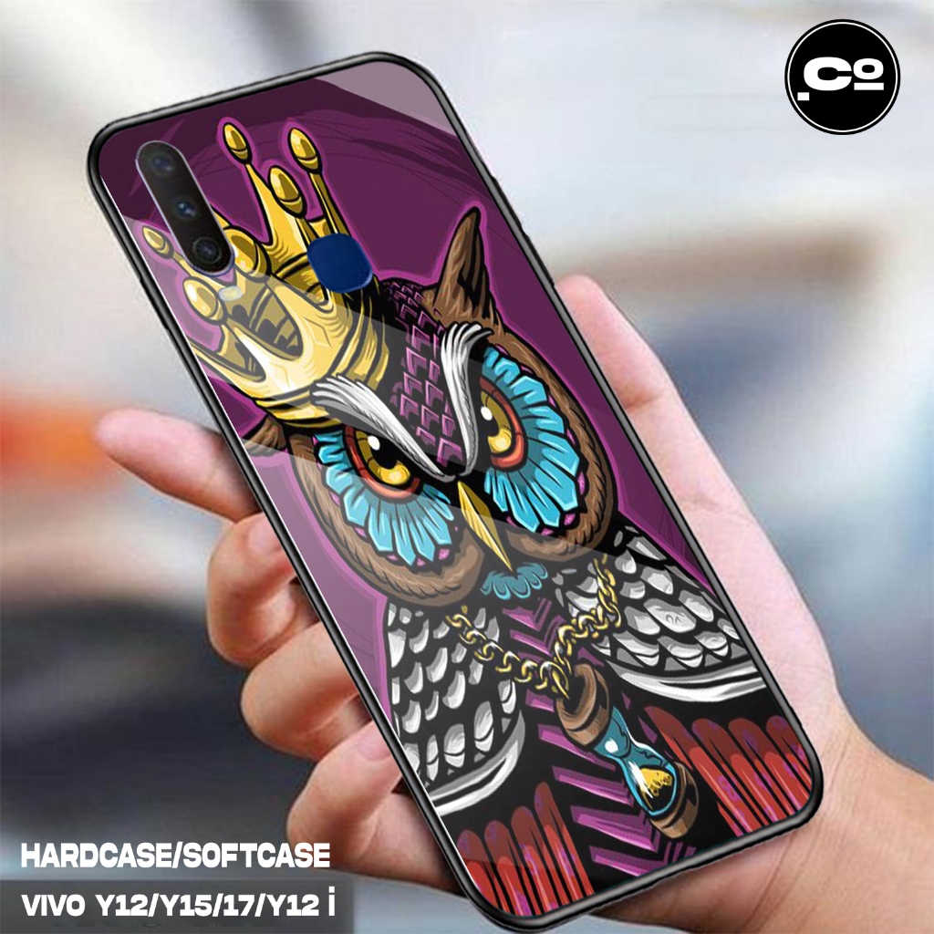 Case VIVO Y12 / Y15 / Y17 / Y12i  - Casing VIVO Y12 / Y15 / Y17 / Y12i [ OWL ] Silikon VIVO Y12 / Y1