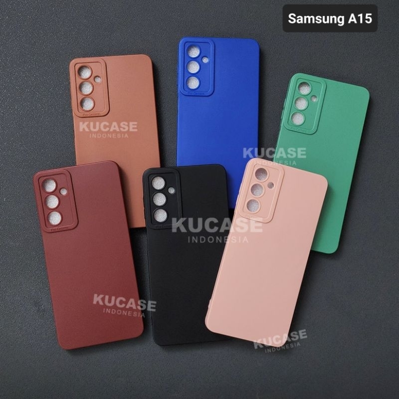 Case Samsung A15 4G 5G Samsung A25 5G Case Pro Kamera Warna softcase Macaron Samsung A15 Samsung A25