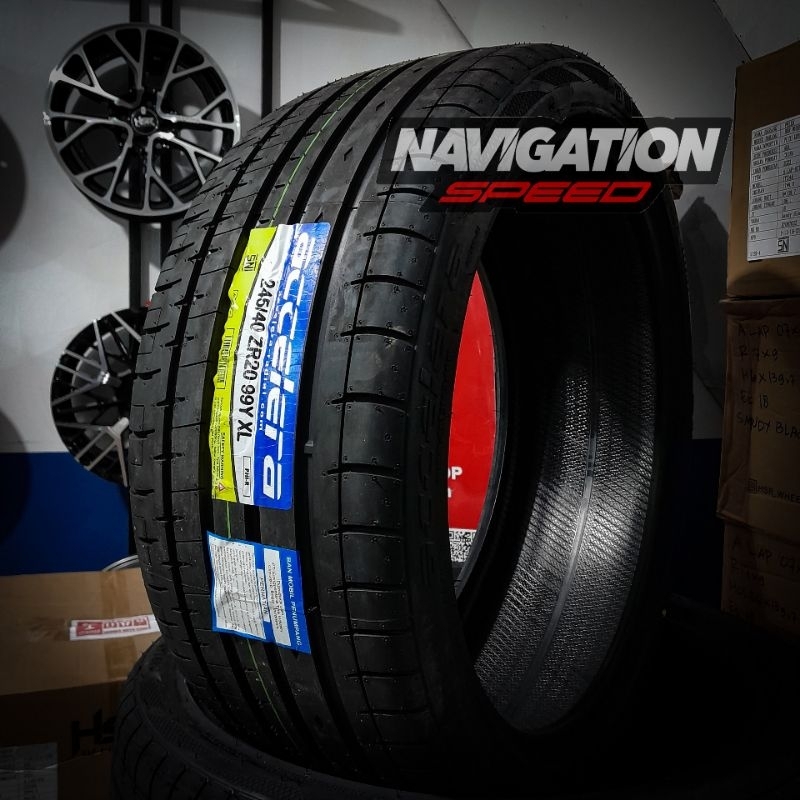 Ban Tubles Ring 20 245 40 Merek Accelera PHI 245 40 R20