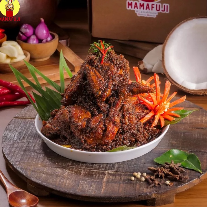 

ZPJL0184 Stok terbaru Mamafuji - Rendang Ayam