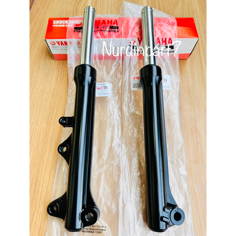 As shock depan plus Tabung 1 set Vega ZR Vega rr Jupiter z Robot Jupiter Z1 Force injeksi Vega r New