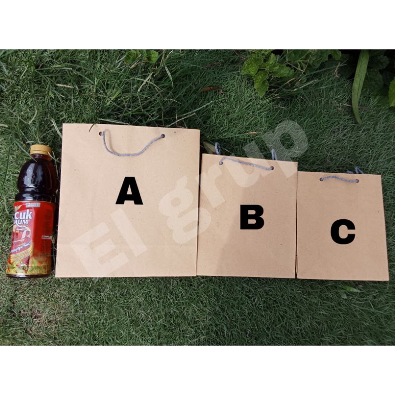 

Paper bag/TAs kertas/bahan tebal premium