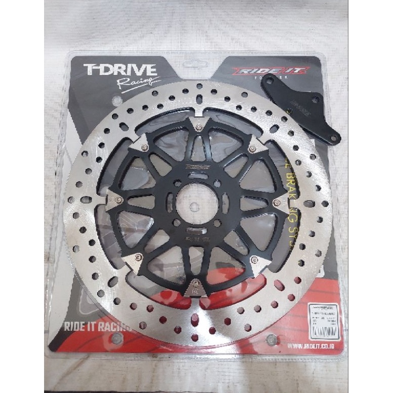 TERPERCAYA Piringan Cakram Smash Shogun 125 dan Shogun 110 , Satria 2 ta uk 300mm Disc brake Daytona