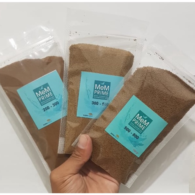 TREN TERBARU PELET MEM PRIME 100 GRAM ORIGINAL PAKAN IKAN HIAS GUPPY CUPANG MEM 200 300 / MEM 300 50